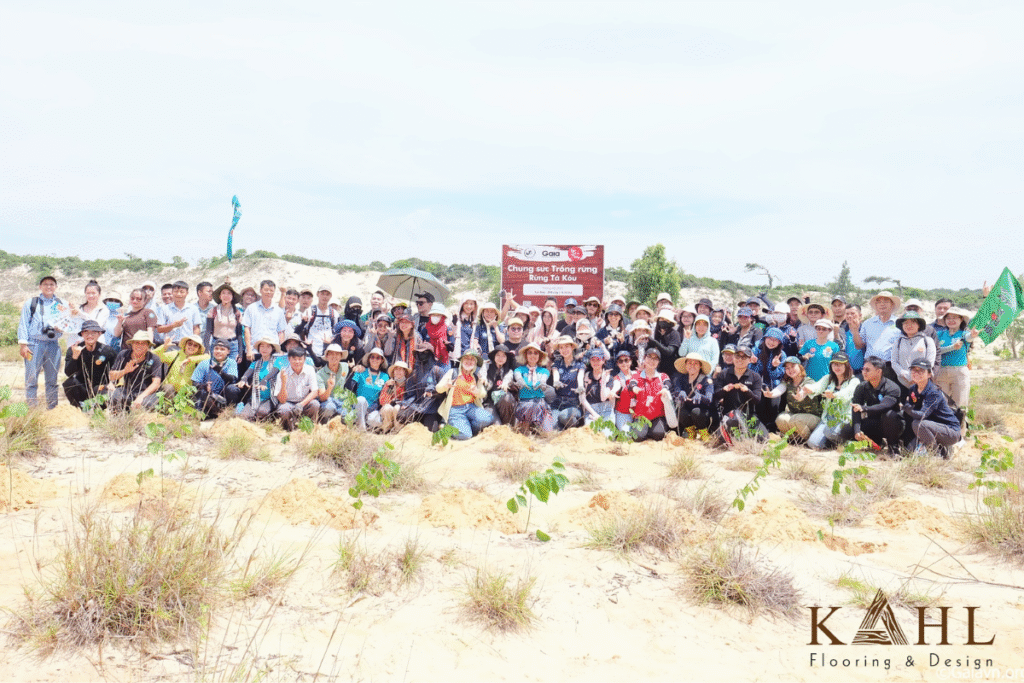 Team KAHL tham gia chung sức trồng rừng cùng GAIA